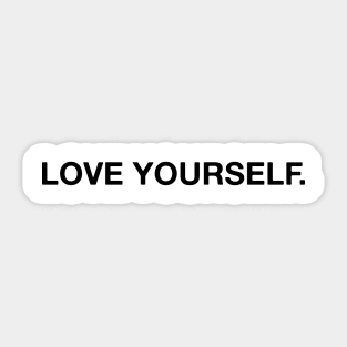 Love Yourself Sticker